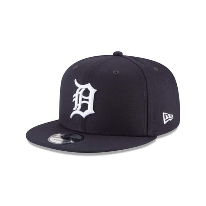 MLB Detroit Tigers Team Color Basic 9Fifty Snapback (GBC2585) - Blue New Era Caps